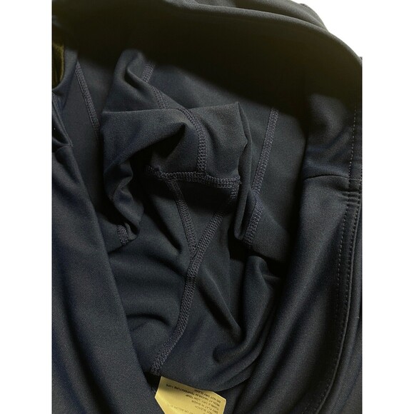 Under Armour Women’s Medium Heat Gear Unique Blue Patterned Fitness Leggings - Picture 6 of 10